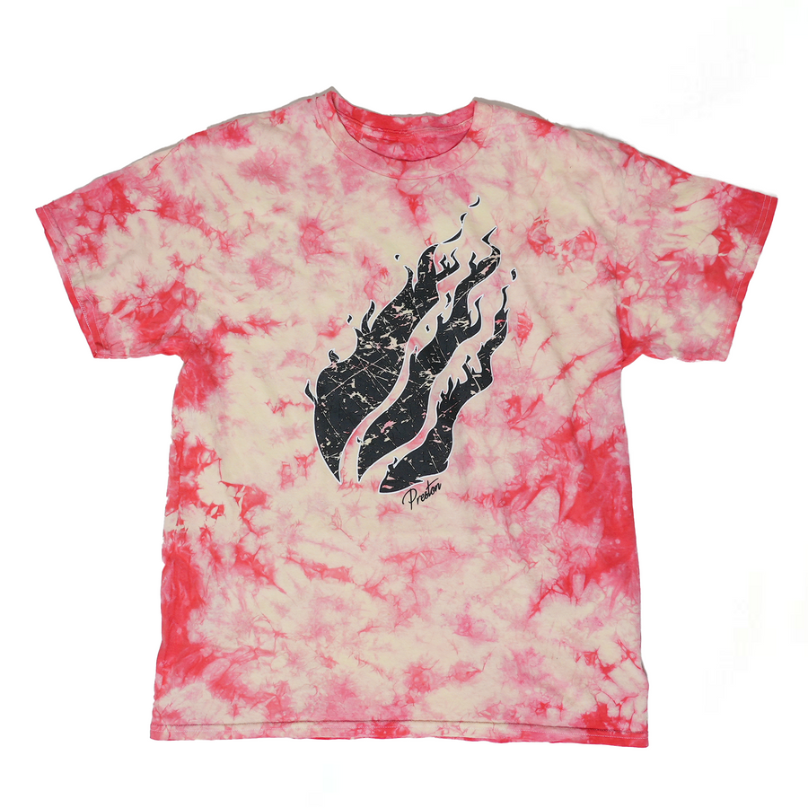 Red Tie Dye T-shirt