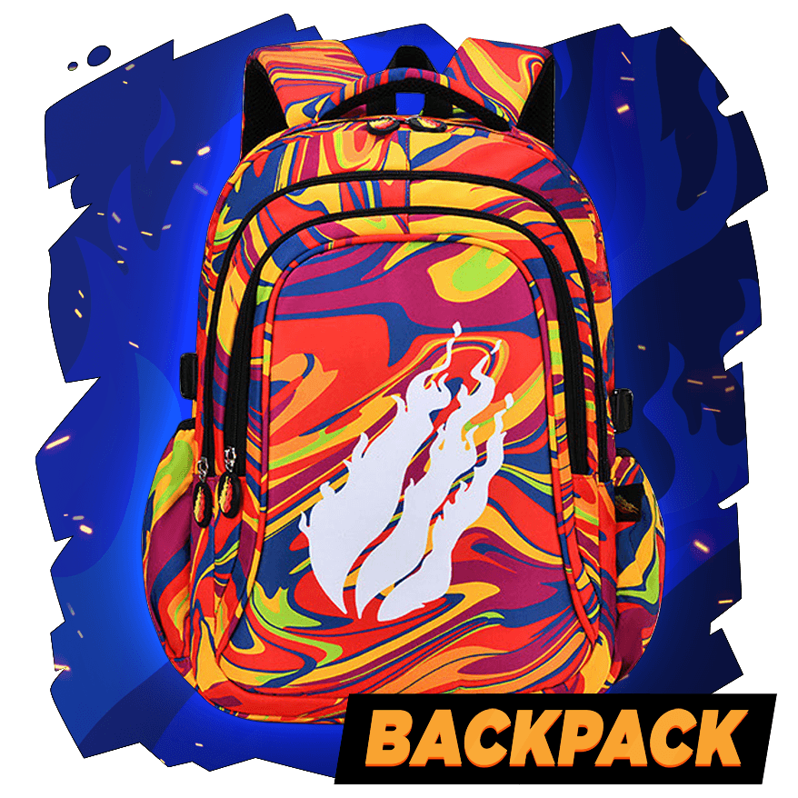 Fire Backpack Bundle - Fire Merch